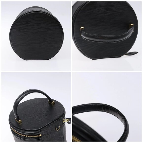 LOUIS VUITTON Epi Cannes Hand Bag Black M48032 LV Auth ep10803 - Picture 15 of 16